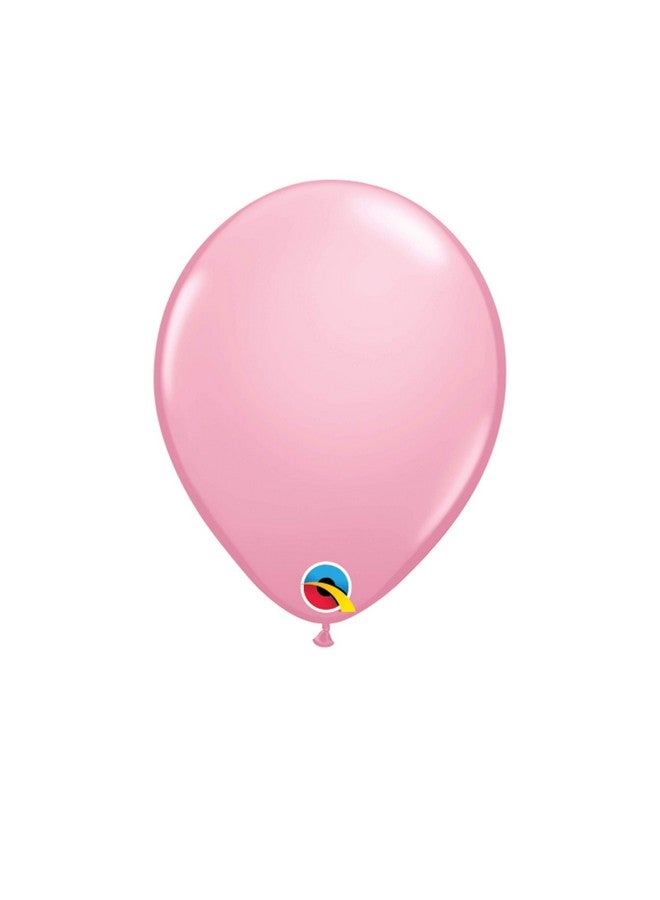 Qualatex 5 Pink Latex Balloons (100Ct) - Image 1