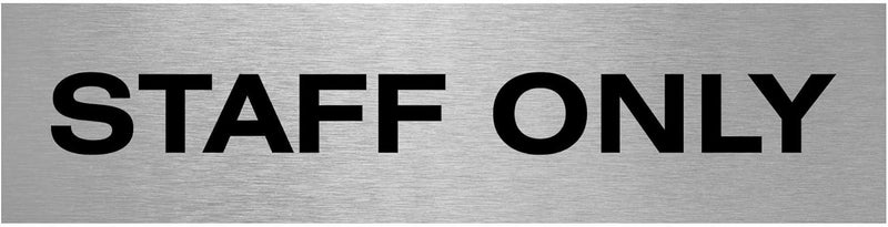 BPA علامة مخصصة للموظفين فقط من BPA® | متاحة بحجمين ذاتية اللصق (200x50mm) - Image 4