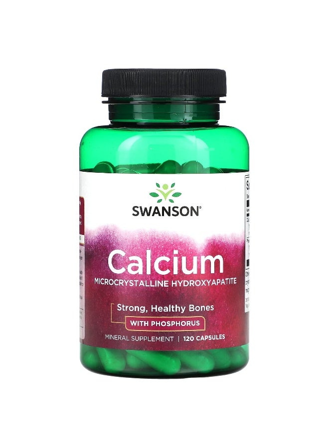 Swanson, Calcium, 120 Capsules - Image 1