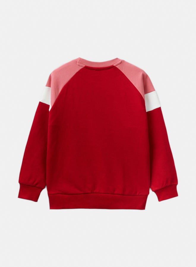 بينيتون سويتر أولاد بتطريز شعار - Image 3