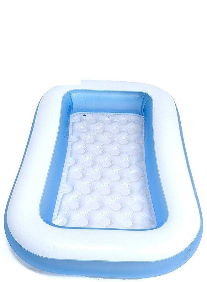 RENIAL® 6ft Baby Bath tub | Inflatable Rectangular Pool | Baby Bath tub Without Airpump | Baby Bath Pool with Multicolor | Small Swiming Pool Bag for Baby - Image 1