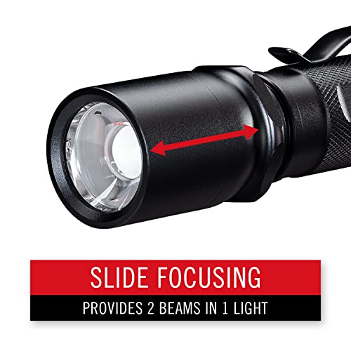 Coast TX17R 1250 Lumen Rechargeable Long Range Tactical LED Flashlight with Spot and Flood Beams, Durable Aluminum Build - Image 4