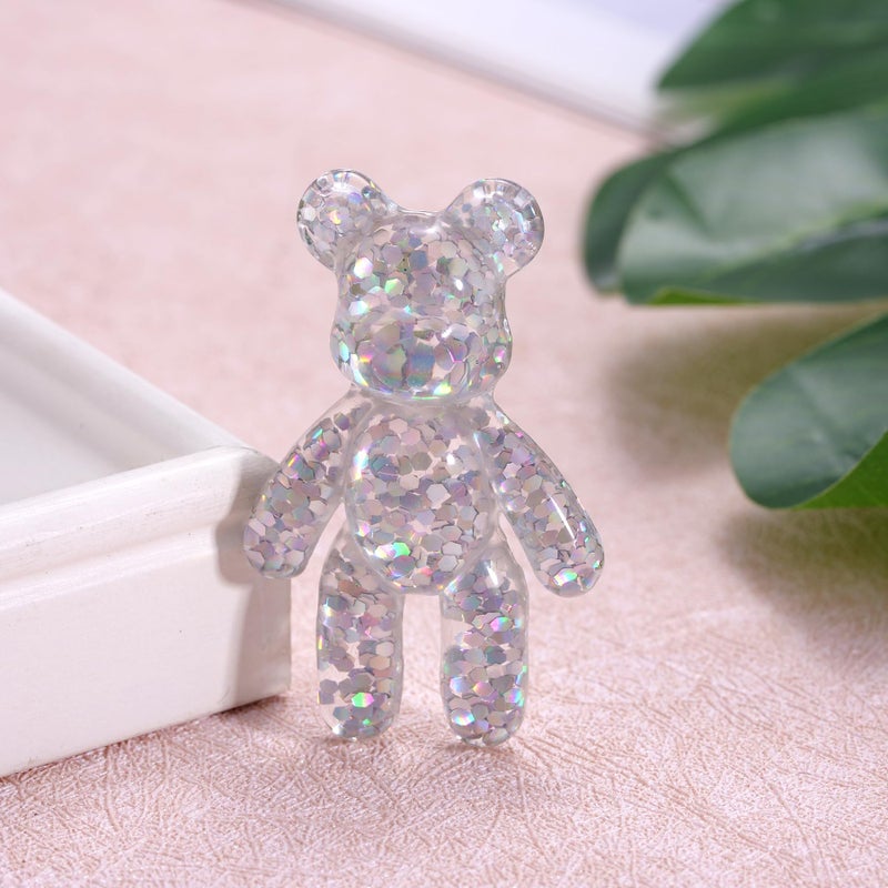 Aesnefe Pocket Bear Hug Anxiety Relief, Mental Health Positivity, Autism Fidget, Stress Relief for Her, Comforting Back to School Gift - White - Image 4