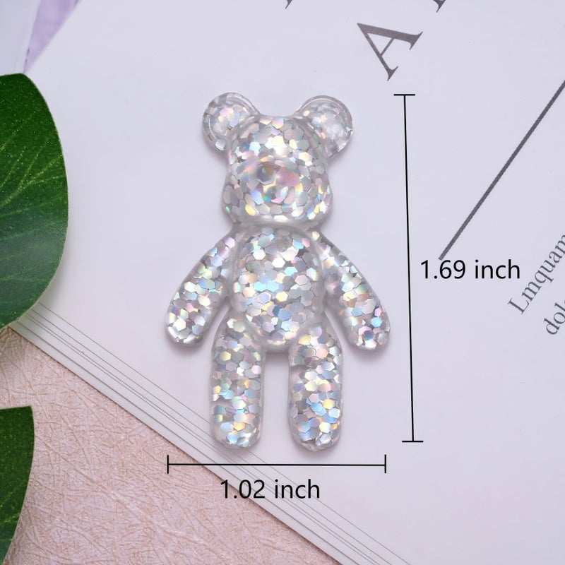 Aesnefe Pocket Bear Hug Anxiety Relief, Mental Health Positivity, Autism Fidget, Stress Relief for Her, Comforting Back to School Gift - White - Image 5