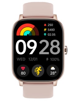 GRABIT G-CREW Smartwatch – Bluetooth Calling & Fitness Tracker features a 2.01” HD IPS display, Bluetooth calling, SOS Calling, and multi-sport tracking. With 100+ watch faces, women’s health monitoring, and IP67 water resistance, it’s perfect for daily use. Powered by a 250mAh battery with 20-day standby, it supports the GloryFit app (iOS & Android) for seamless syncing. Magnetic charging and an extra strap included. Compatible with iPhone, Samsung, OnePlus, Xiaomi, Huawei, Google Pixel, and more.  - Image 3