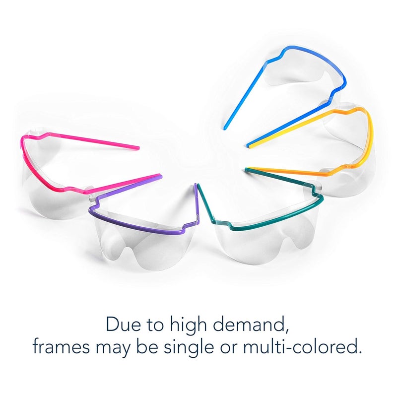TIDIShield Assemble ‘n Go Eye Shield Frames (Case of 100) ― For Use With 9210-100 Lenses ― Protective Eyewear – PPE – Medical Office – Dental Office – Clinic – Pharmacy ― Homecare Product (9211-100) - Image 3