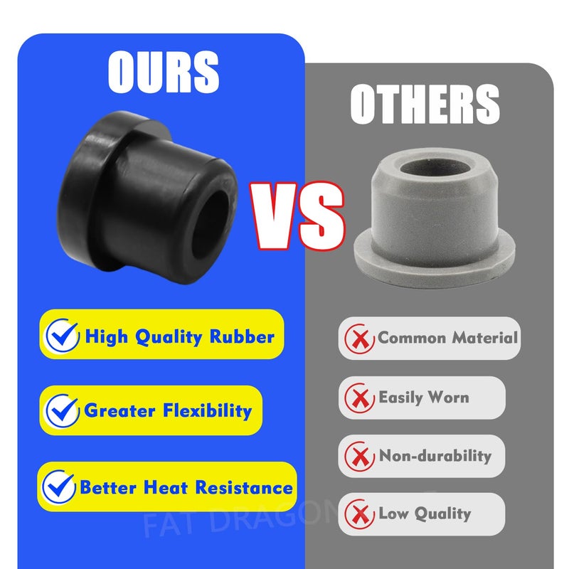 Panglong Golf Cart Rear Leaf Spring Bushing Kits For Ezgo Txt Medalist 1994-Up And Club Car Ds 1981-Up Oem 70289G01 70291G02 1015583 1012303 - Image 4