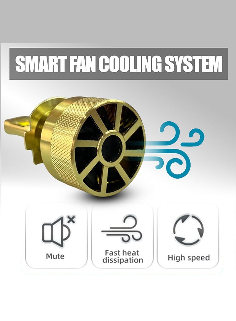 MR.SMART Mr Smart LED Headlight Bulbs AP-120, Bluetooth 5.0, Adjustable 3000K-10000K Colour Temperature, 2W-90W Power  - Image 2