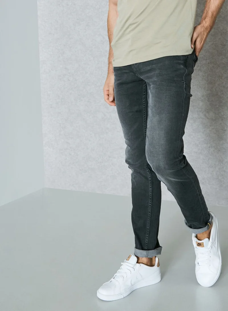 Blend Light Wash Slim Fit Jeans