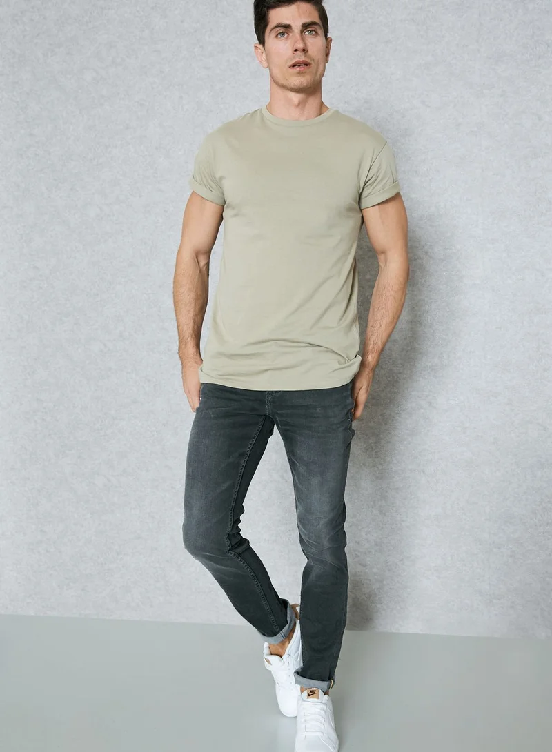 Blend Light Wash Slim Fit Jeans