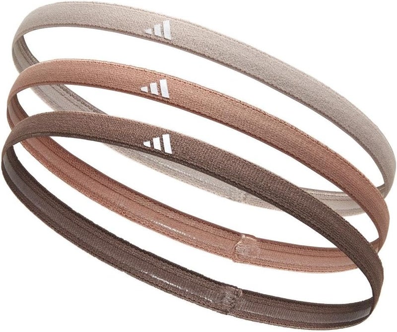 adidas Hairbands Set - Taupe, Clay, Earth Strata - Image 1