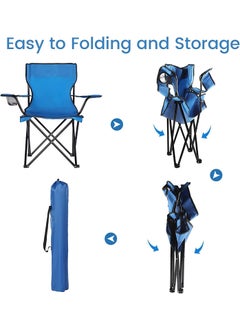 Sampton Sampton Folding Garden Chair Ideal for Camping Travelling Lawn Patio Perfect for Adult 1 Piece Color May Be Vary  - Image 4
