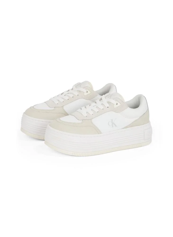 Calvin Klein Jeans FLATFORM LOW LACE TRAINERS