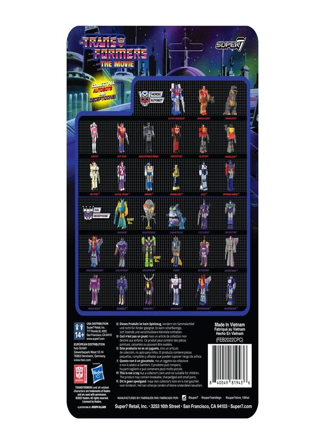 Super7 Transformers Wreck-Gar - 3.75" Transformers Action Figure with Accessory Classic Cartoon Collectibles and Retro Toys - Image 3