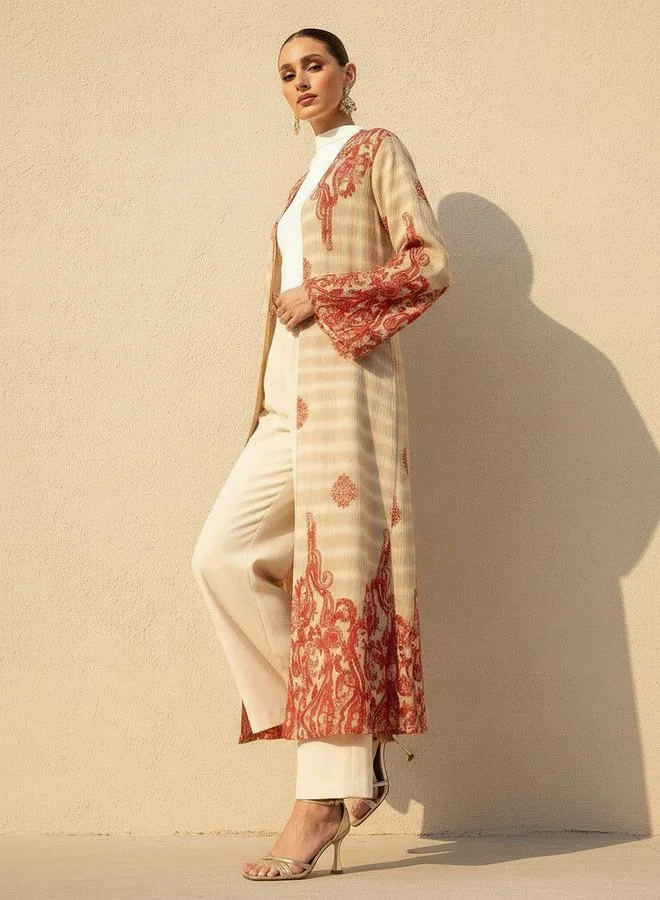 سبلاش فيڤ Regular Fit Viscose Kimono Abaya Shrug