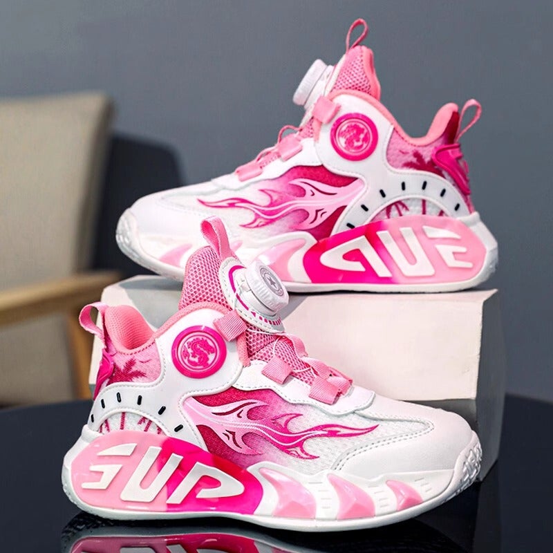 Mesh Sneakers Lightweight Flexible Sole Walking Shoes For Kids Indoor And Outdoor Activities - Image 2