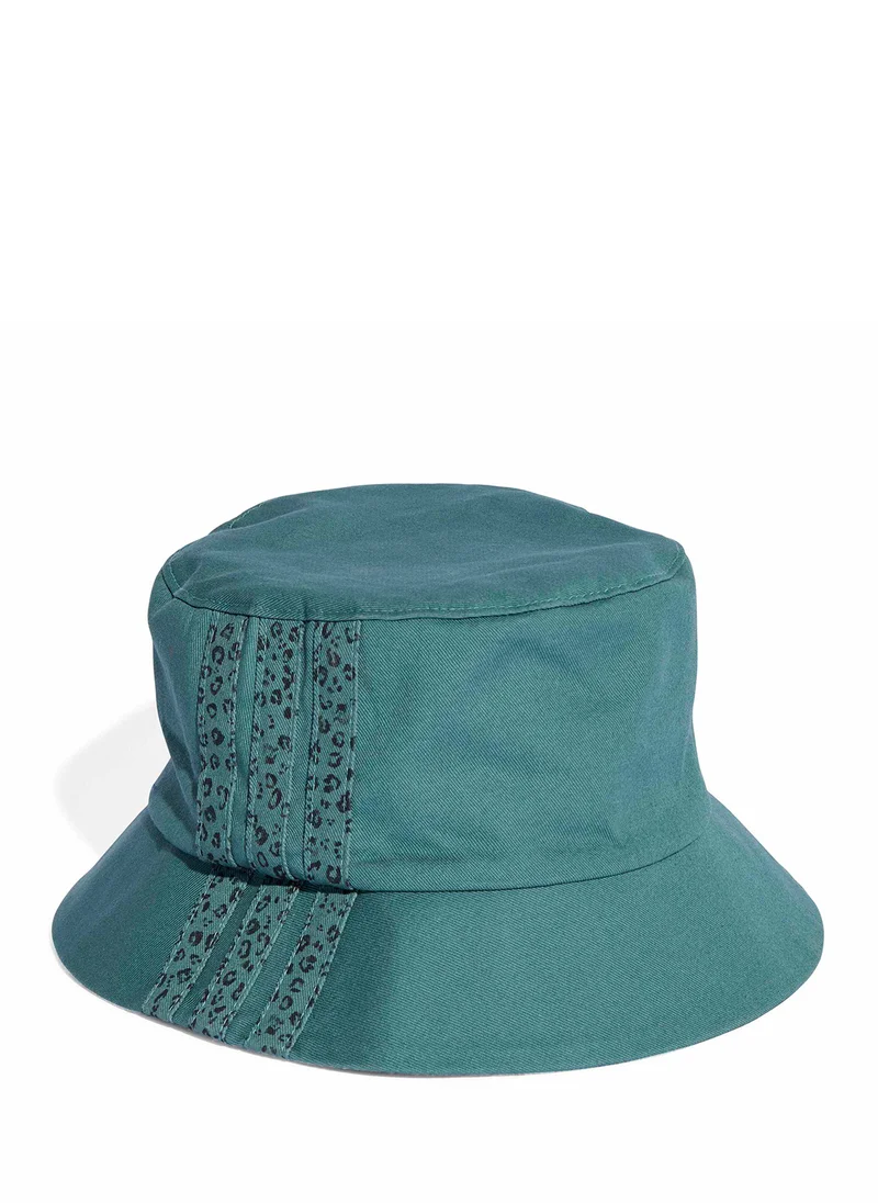 اديداس 3 Stripe Leopard Graphic Bucket Hat