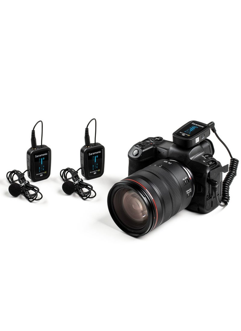 Saramonic Blink 500 ProX B2 2-Person Wireless 2.4GHz Clip-On Microphone System with Lavaliers  - Image 2