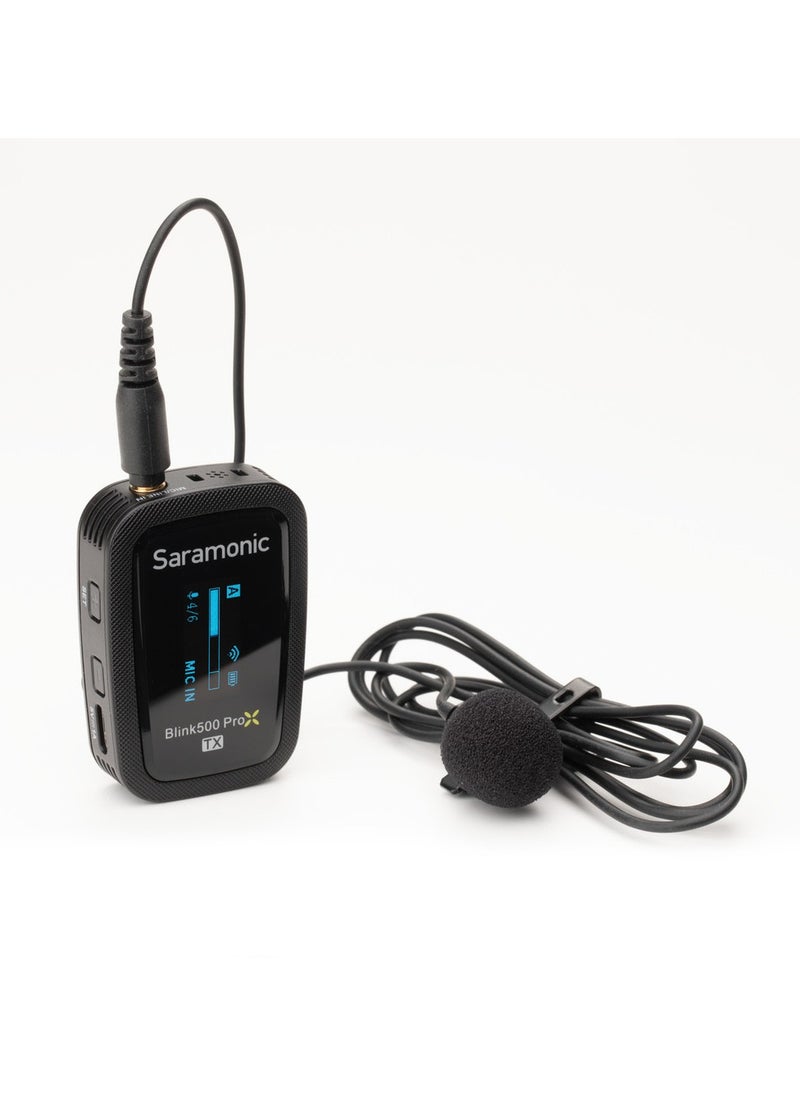Saramonic Blink 500 ProX B2 2-Person Wireless 2.4GHz Clip-On Microphone System with Lavaliers  - Image 4