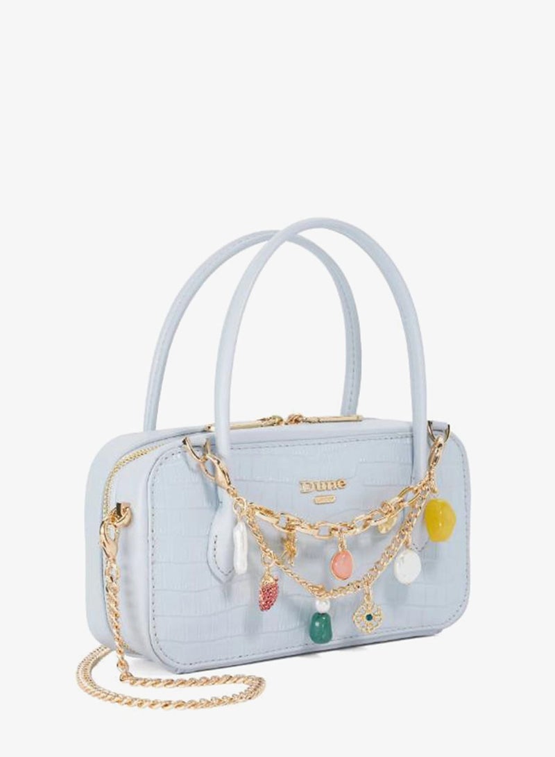Dune London Zip Through Top Handle Clutch - Image 3