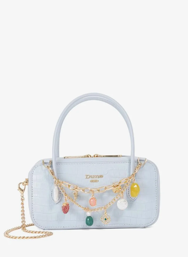 Dune London Zip Through Top Handle Clutch