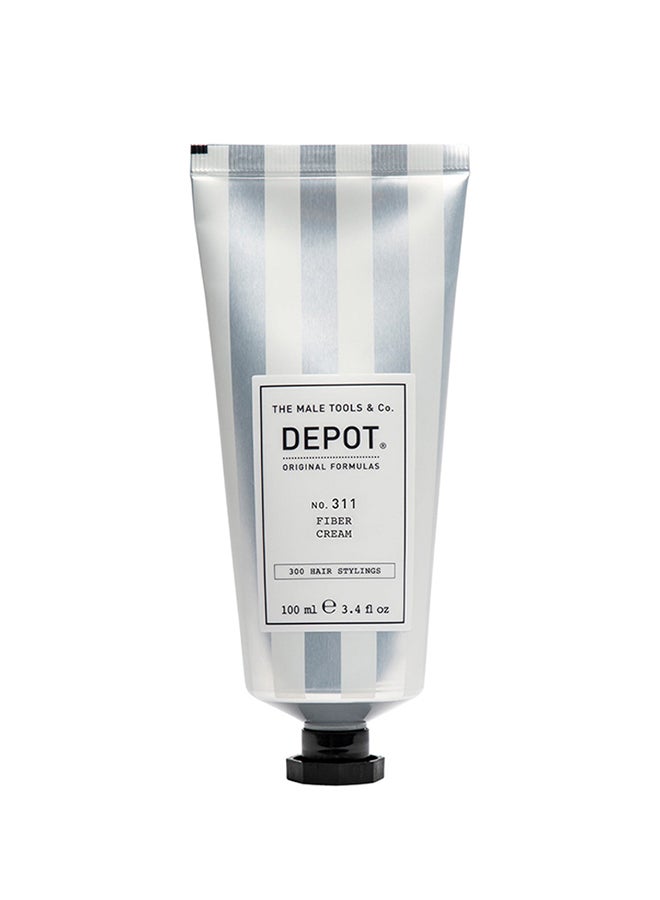 Depot كريم تصفيف الشعر بالألياف - يوفر ثباتًا مرنًا ومتوسطًا وتشطيبًا طبيعيًا، رائع للمظهر ذو القوام (100 مل) - Image 1