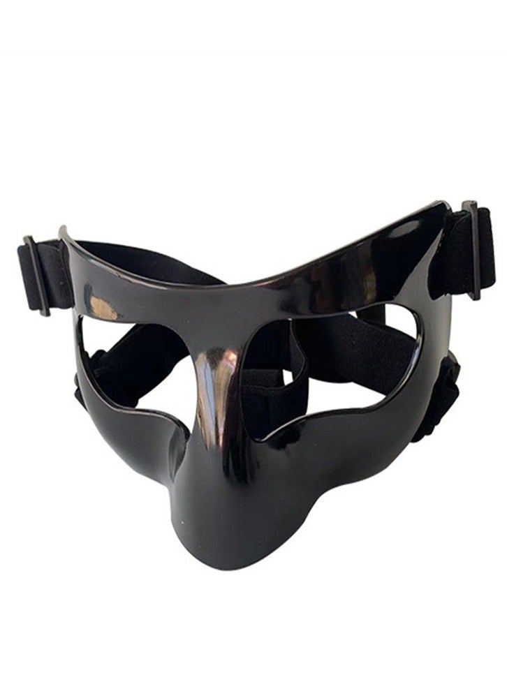 Generic Face Shield Masks for Soccer and basketball Sports, Adjustable for Adults and Teenagers, Suitable for Men and Women （black） - Image 2