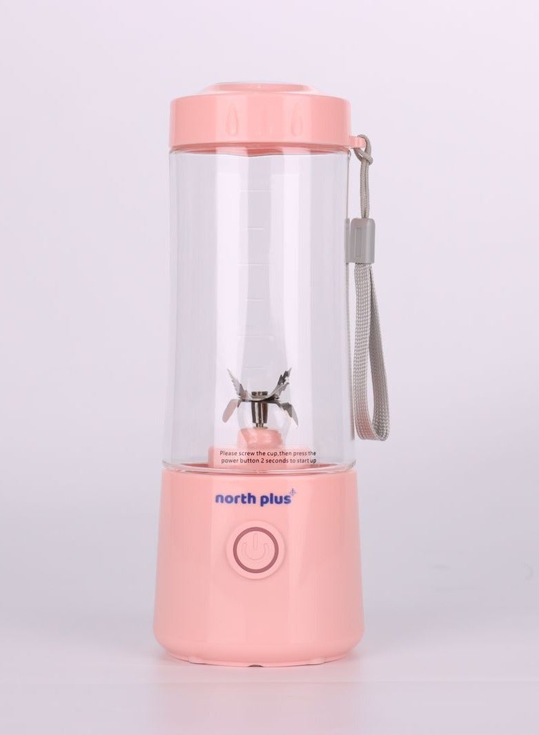 NORTH PLUS NorthPlus ProMix 320 Portable Blender | 400ml, 16,000 RPM Motor | USB Rechargeable, Leak-Proof, Compact & Travel-Friendly Design | Ideal for Smoothies & Juices