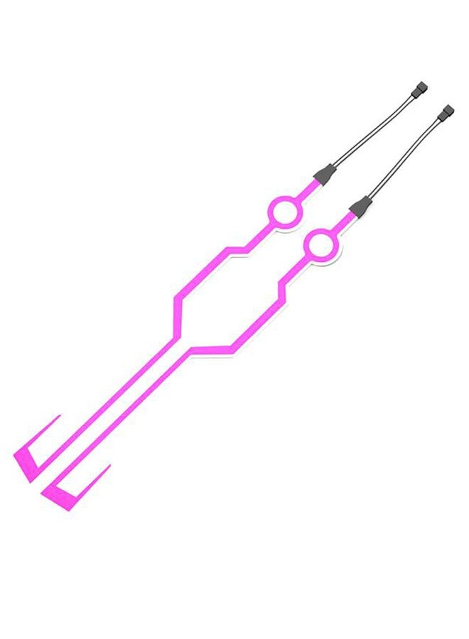 NIBEMINENT 2-Piece Helmet Safety Reflective Light Strip - Image 2