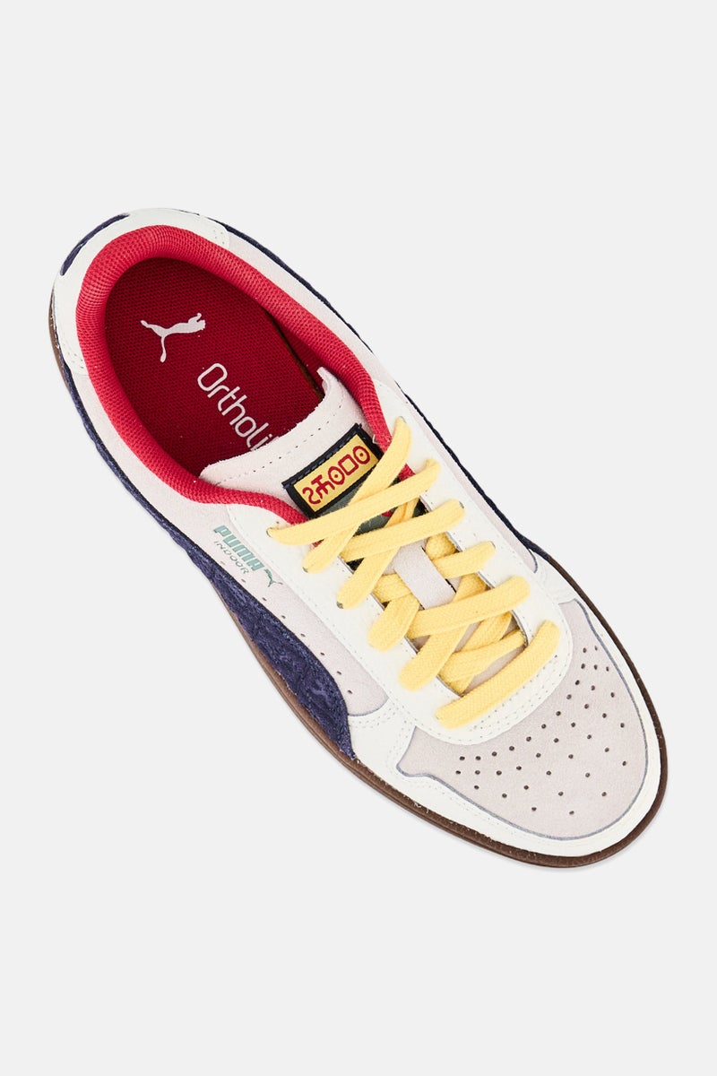 PUMA Kids Boy Indoor Road To Unity Lace Up Outdoor Sneakers, Multicolor - Image 4