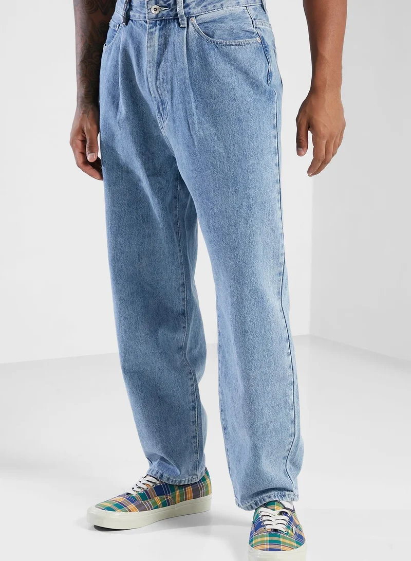 FINGERCROXX Straight Cut Jeans