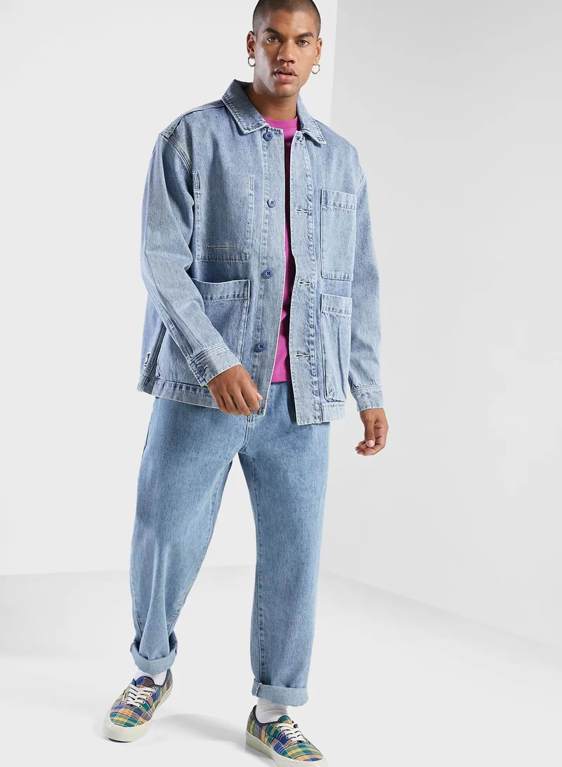 FINGERCROXX Straight Cut Jeans