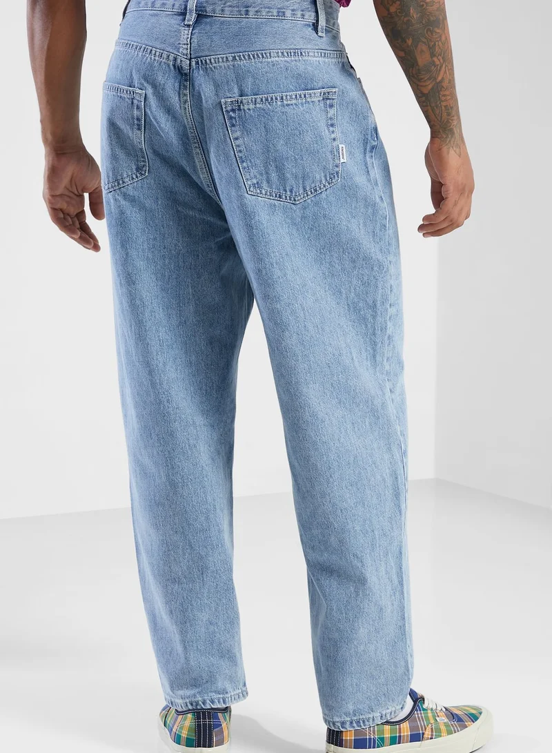 FINGERCROXX Straight Cut Jeans