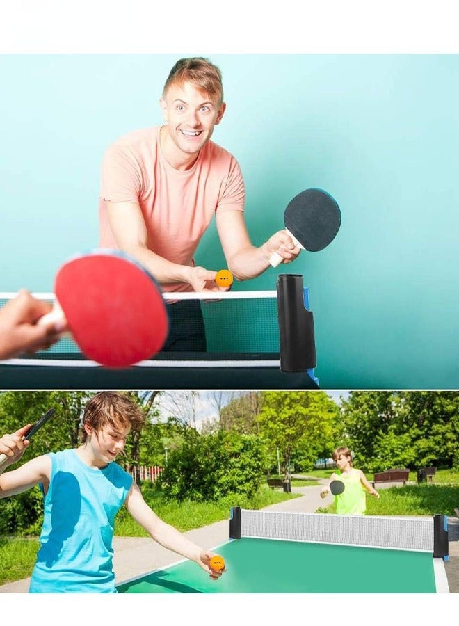 Arabest Ping Pong Paddles Set High-Performance Table Tennis Paddle with Premium Ping Pong Balls With Storage Case 2 Players Table Tennis Racket Set For Indoor & Outdoor Games - Image 3