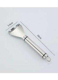 Generic Corn Thresher Peeler Granulator Kitchen Gadget Stainless Steel Corn Thresher with Ergonomic Handle Corn Stripper Corn Cob Stripper Tool Thresher Corn Cutter from the Cob  - Image 5