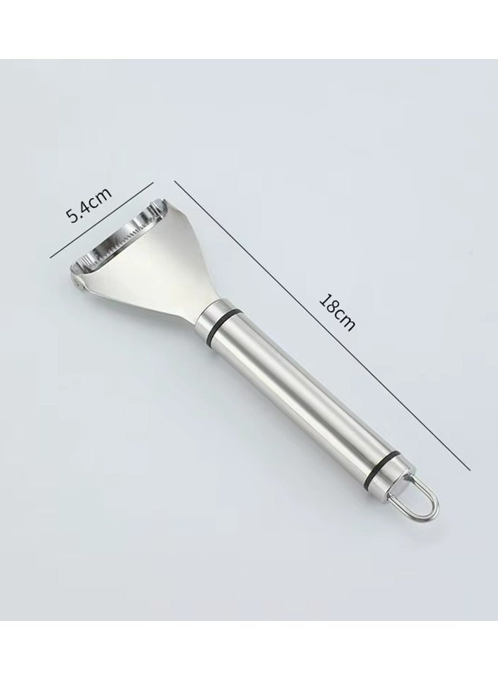 Corn Thresher Peeler Granulator Kitchen Gadget Stainless Steel Corn Thresher with Ergonomic Handle Corn Stripper Corn Cob Stripper Tool Thresher Corn Cutter from the Cob  - Image 5