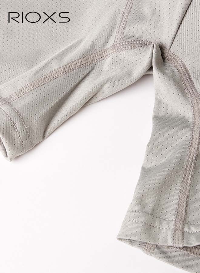 RIOXS 4 Pack Men's Boxer Briefs, Comfortable Cotton Underwears for Men, Classic Cut Mens Briefs with Pouch Support, Moisture Wicking Breathable Mens Briefs with Elastic Waistband, Flexible Cozy Briefs, Mens Soild Color Stretch Underpanties for Working Out, Commuting, or Relaxing at Home - Image 2