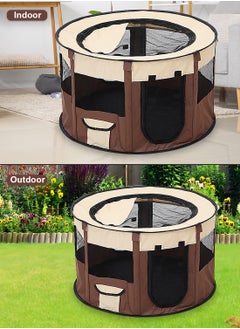 Kidle Folding Dog Cage Pet Tent Outdoor Dog Bed Enclosure Cat Cage Puppy Cage  - Image 3