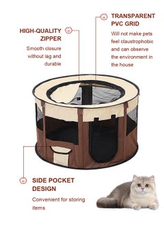 Kidle Folding Dog Cage Pet Tent Outdoor Dog Bed Enclosure Cat Cage Puppy Cage  - Image 4