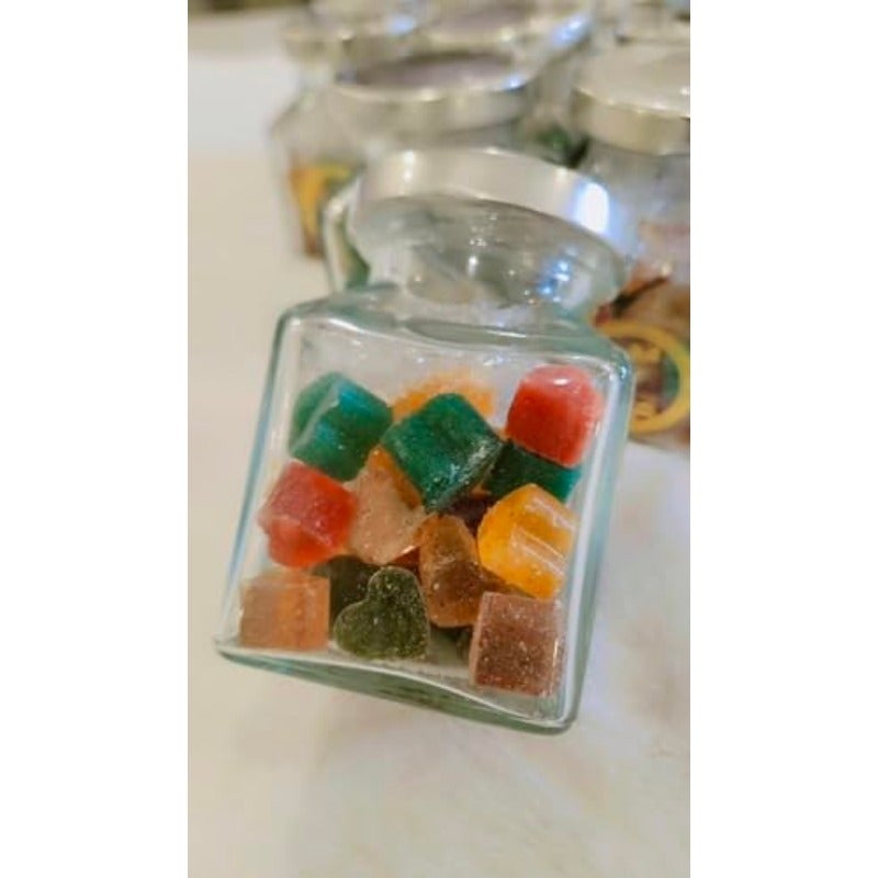 Mustaka Bakhoor Incense discovery jar 6 different mix fragnance Premium Handmade Arabian Resin Lasting Fragrance - Image 2