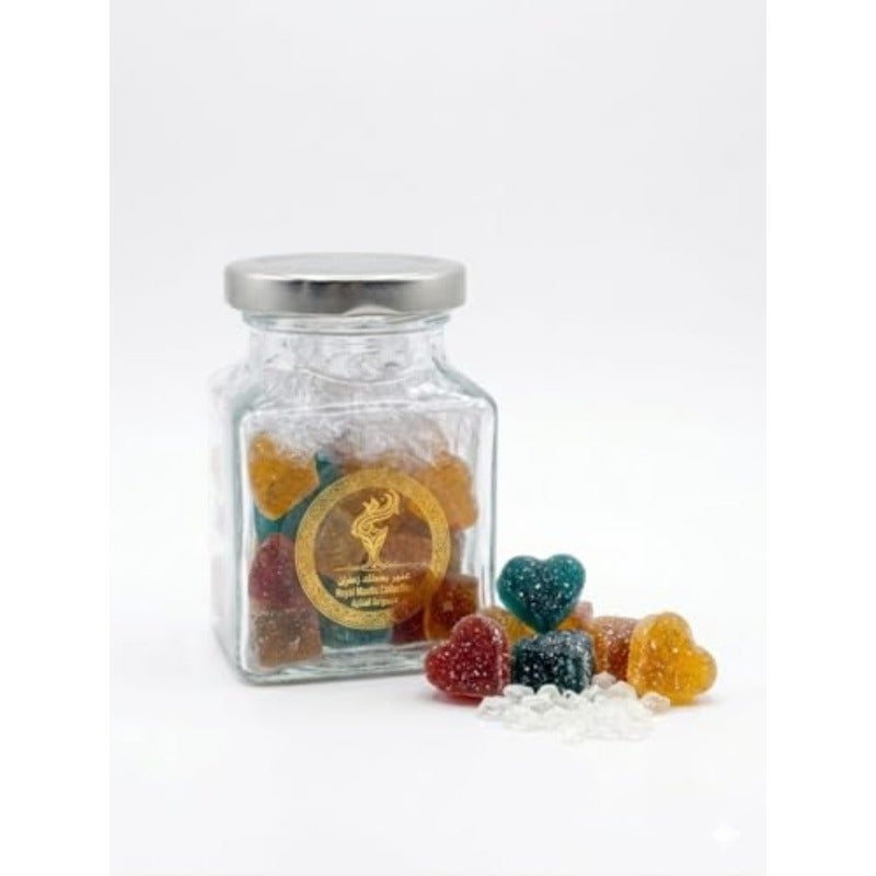 Mustaka Bakhoor Incense discovery jar 6 different mix fragnance Premium Handmade Arabian Resin Lasting Fragrance - Image 1