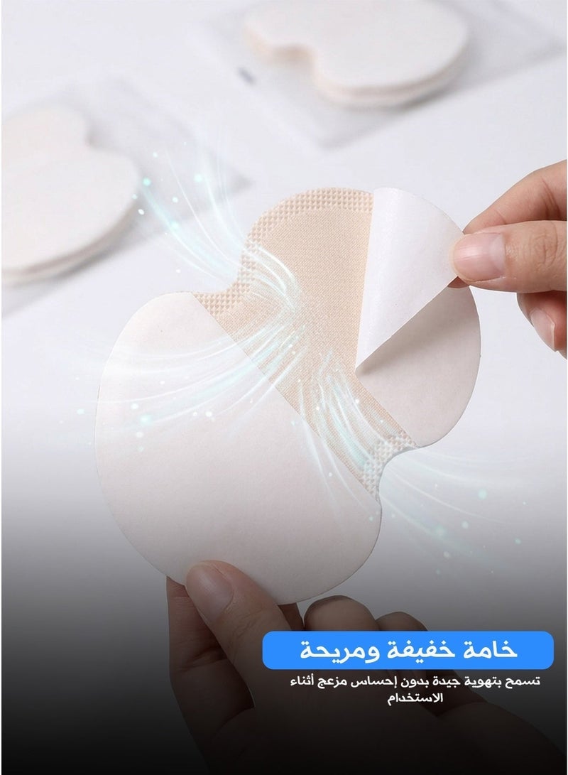 Invisible Sweat Absorbing Patch for Underarms – Disposable, Comfortable & Breathable (10 Pieces) - Image 5