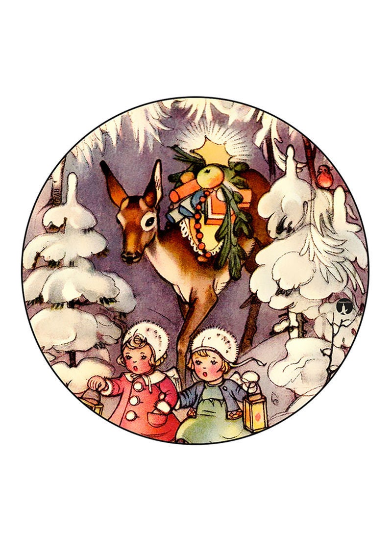 RKN Kids Printed Round Pin Badge Multicolour - Image 2