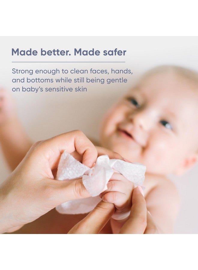 MADE OF MADE OF Organic Sensitive Baby Wipes, Hypoallergenic Soothing Sensitive Skin Wipes, Fragrance-Free, Chemical-Free, Alcohol-Free, Water Based Aloe and Argan Oil, Made in the USA, 72 Count (Pack of 1) - Image 2