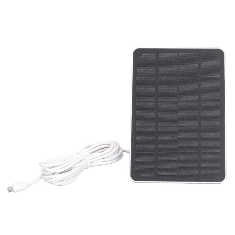 Solar Panel 10W Battery Charger Type C Output Camera Charging Solar Panel for Appliances - Image 1