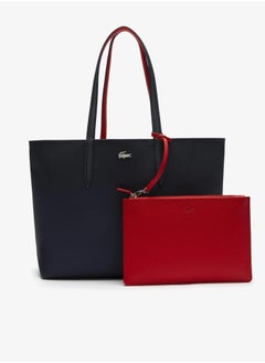 LACOSTE Women's Anna Reversible Bicolour Tote Bag, NF2142AA Shopping Bag for Women  - Image 1