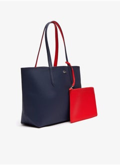 LACOSTE Women's Anna Reversible Bicolour Tote Bag, NF2142AA Shopping Bag for Women  - Image 4