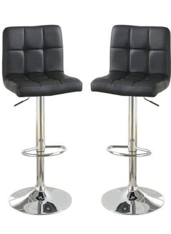 GoldenLike Bar Stool with Footrest,Pu Leather Swivel Barstools,Height Adjustable Bar Stool Chairs,Morden Kitchen Chair with Backrest,Counter Height Chairs Island Chair for Pub Kitchen(Set of 2)  - Image 5