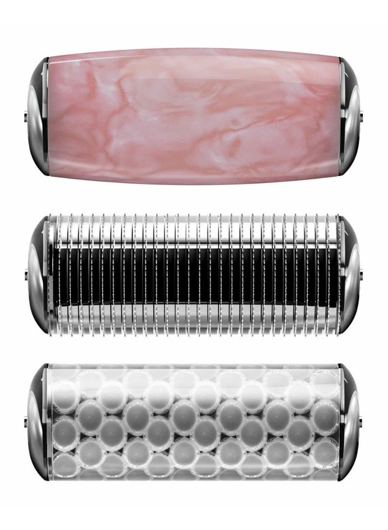 Geske MicroNeedle Face and Body Roller 9 in 1 SmartAppGuided Gray 1unit - Image 3
