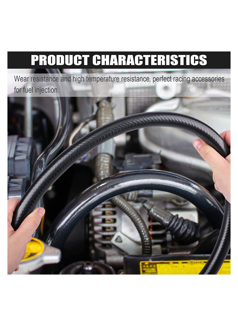 SYOSI - 3/8 Inch ID Fuel Line Hose 10FT NBR Neoprene Rubber Push Lock Hose High Pressure 300PSI for Automotive Fuel Systems Engines - Image 1